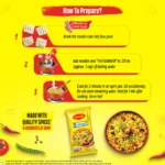 Maggi 2-Minute Favourite Masala Taste, Made With Choicest Quality Spices Instant Noodles Vegetarian - Image 7