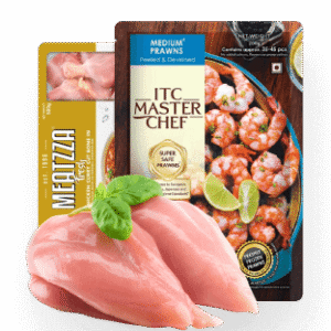 Chicken, Meat & Fish